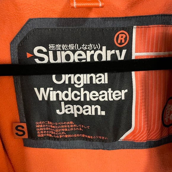 SUPERDRY -Pop Zip Hooded Arctic SD-Windcheater Jacket - Picture 6 of 6